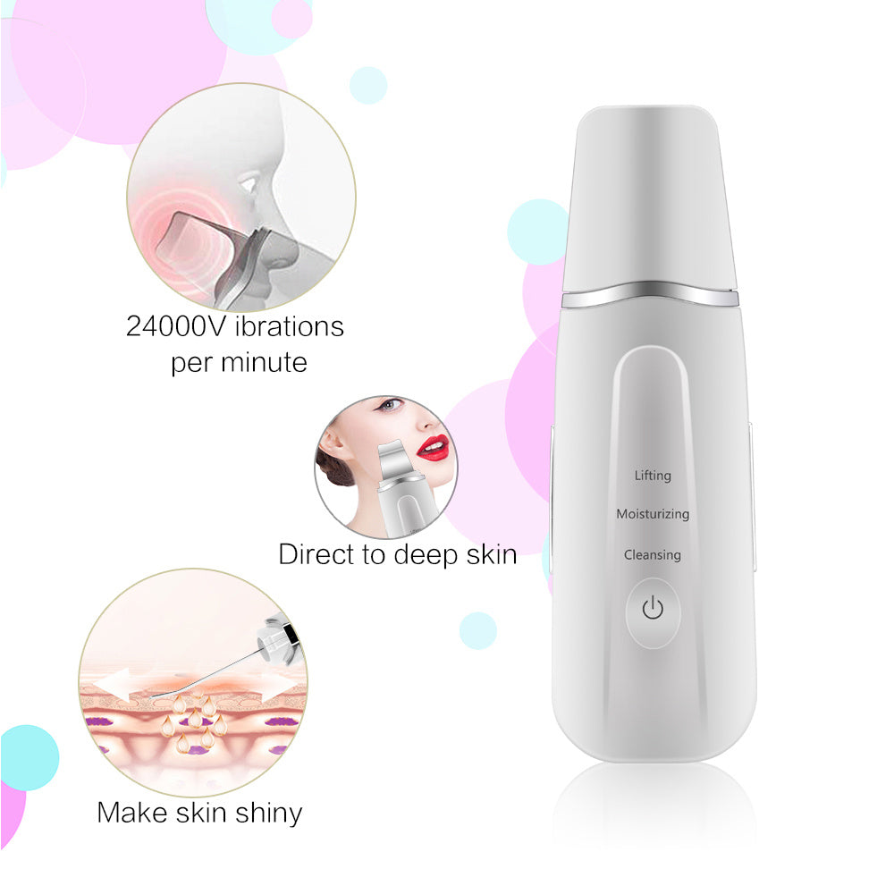 JMT-092042 Ultrasonic Skin Cleansing Device with Ionic Technology for Deep Cleaning and Improved Skin Elasticity