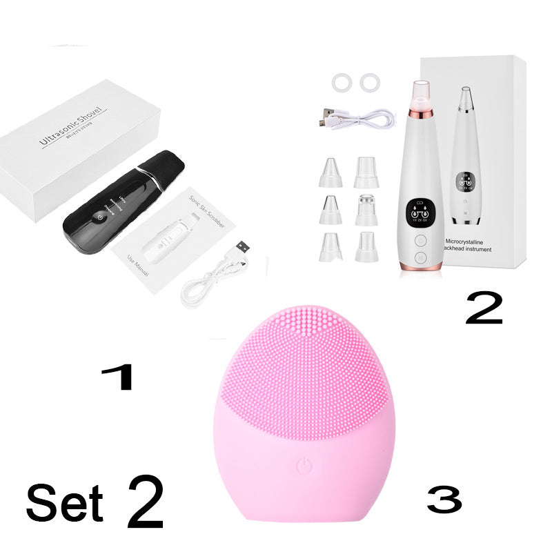 JMT-092042 Ultrasonic Skin Cleansing Device with Ionic Technology for Deep Cleaning and Improved Skin Elasticity