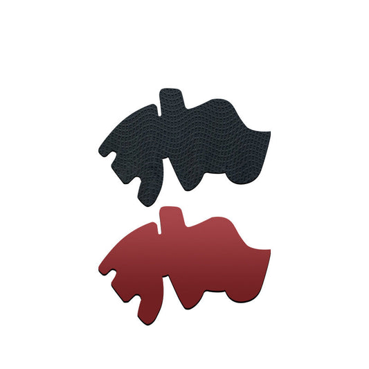JMT-092106 Gamepad Handle Silicone Stickers - Pair for Enhanced Grip and Comfort