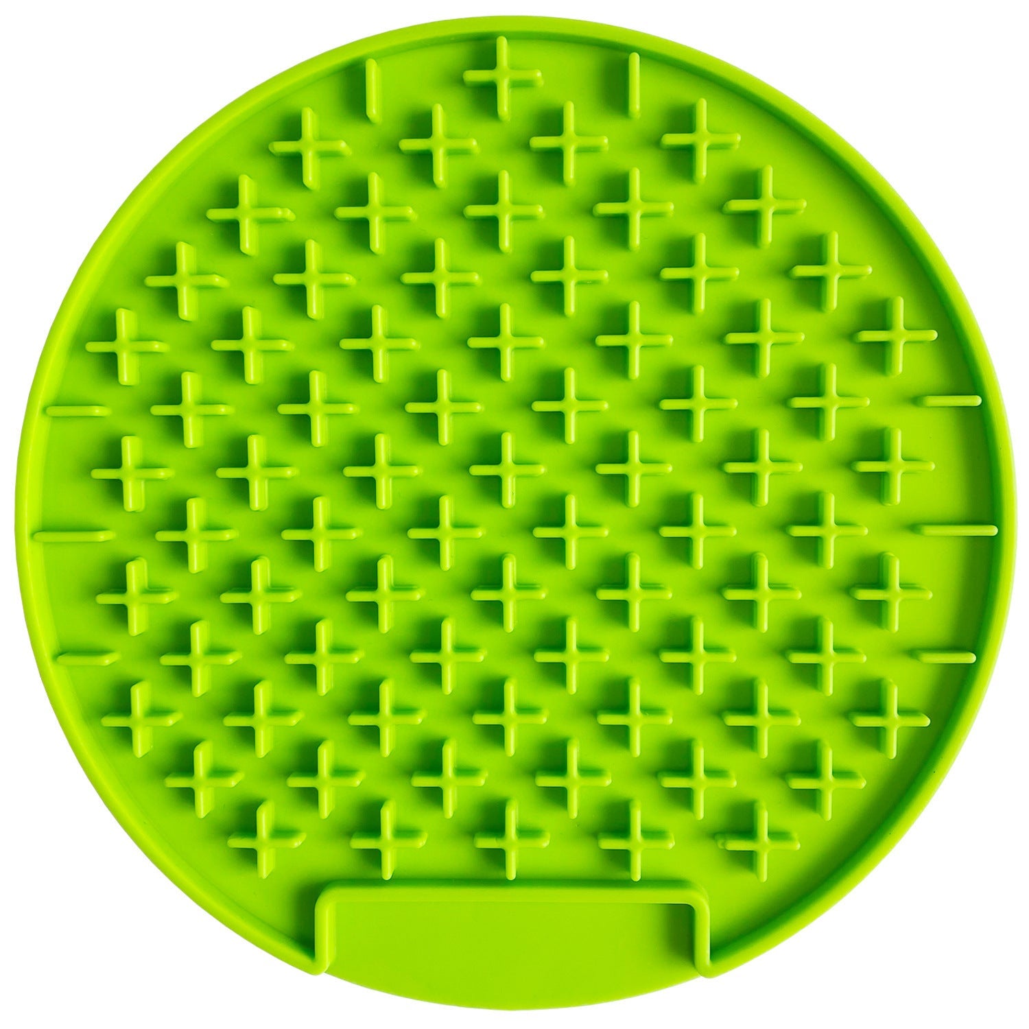 JMT-092106 Silicone Dog Licking Pad - Pet Slow Food Plate, 18.5 x 18.5 cm