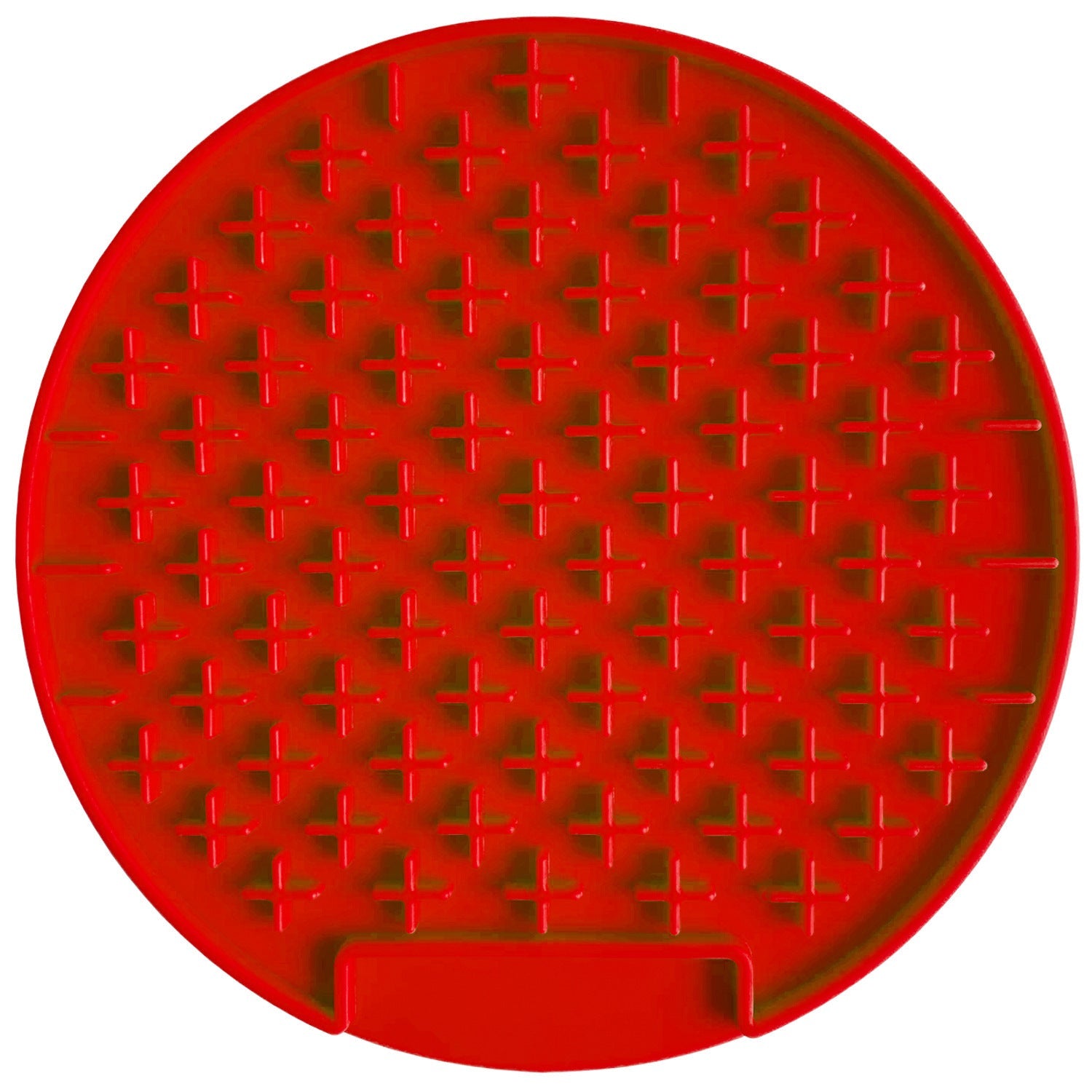 JMT-092106 Silicone Dog Licking Pad - Pet Slow Food Plate, 18.5 x 18.5 cm