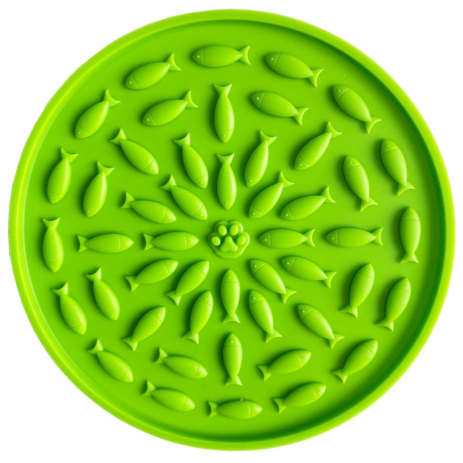 JMT-092106 Silicone Dog Licking Pad - Pet Slow Food Plate, 18.5 x 18.5 cm