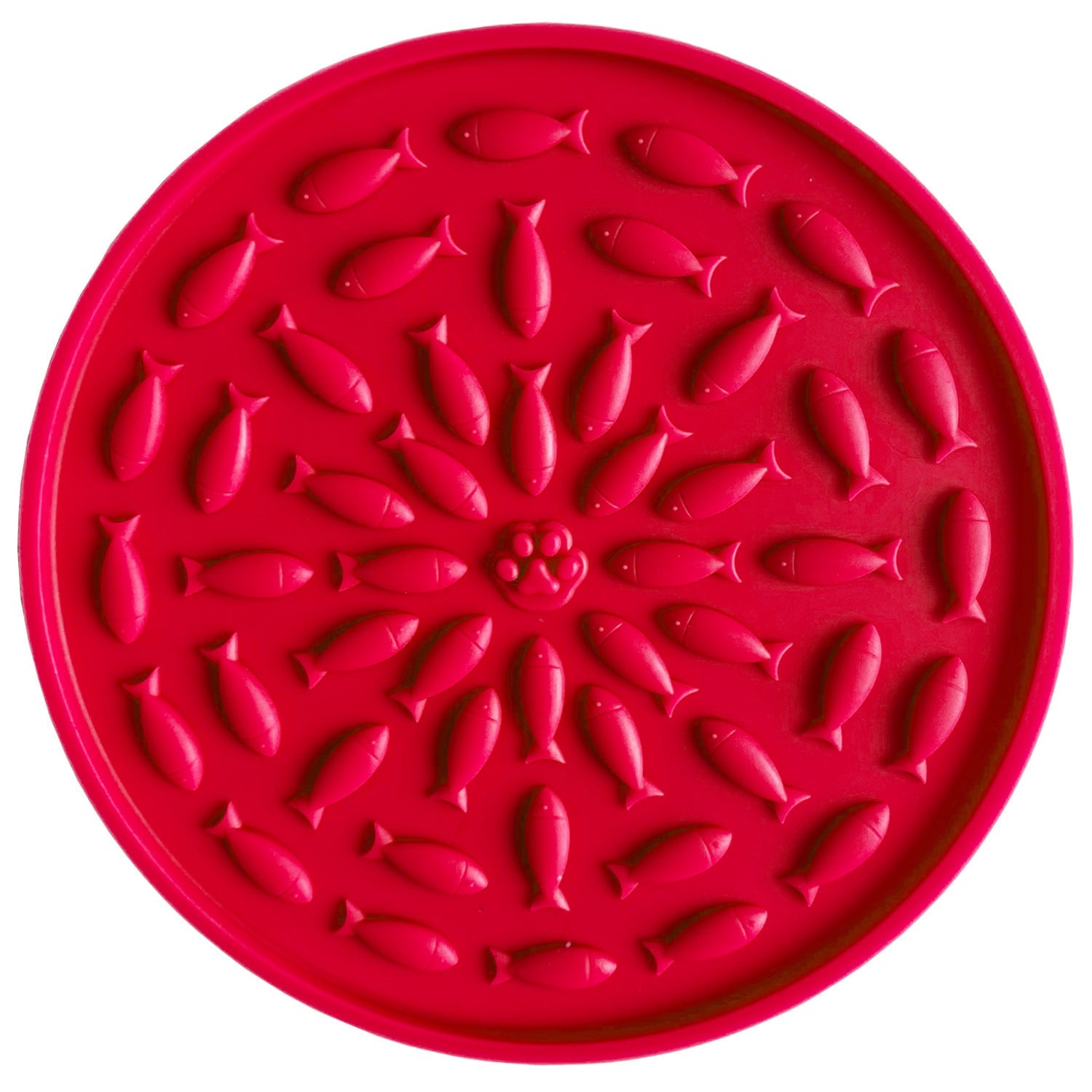 JMT-092106 Silicone Dog Licking Pad - Pet Slow Food Plate, 18.5 x 18.5 cm