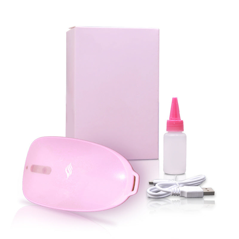 JMT-092170 Electric Head Massage Comb with Cold Spray and Anti-Static Hair Care Function, Lithium Battery, Pink Color