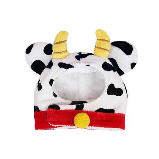 JMT-092426 Warm Cow Cloak for Cats - Stylish Four Seasons Pet Clothes