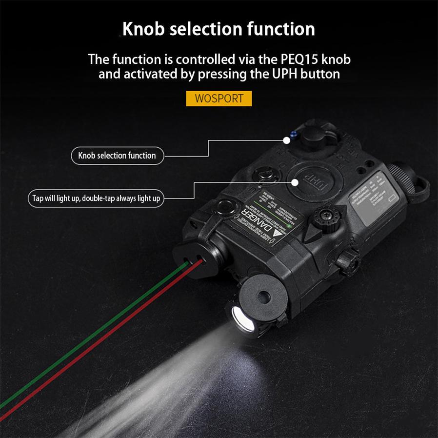 JMT-092682 Full-featured Simulation Light with Infrared Illuminator and Dual Laser Options