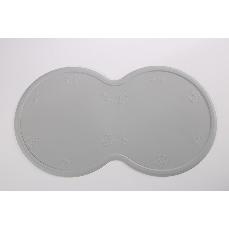 JMT-093258 Eco-Friendly Silicone Pet Placemat - Durable, Easy to Clean, Comfortable Texture, High-Temperature Resistant, Elegant Design, 480 x 270 x 3MM
