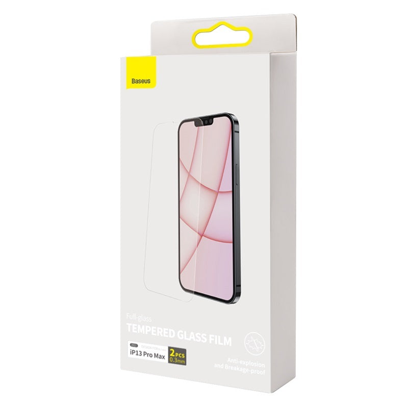 JMT-093962 Tempered Glass Front Film for iPhone 13 (5.4 Inch) – 2 Pack with Cleaning Tools