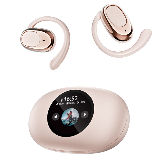 JMT-093962 Wireless Noise Cancelling Earbuds with LED Display and Bluetooth 5.4 Chipset
