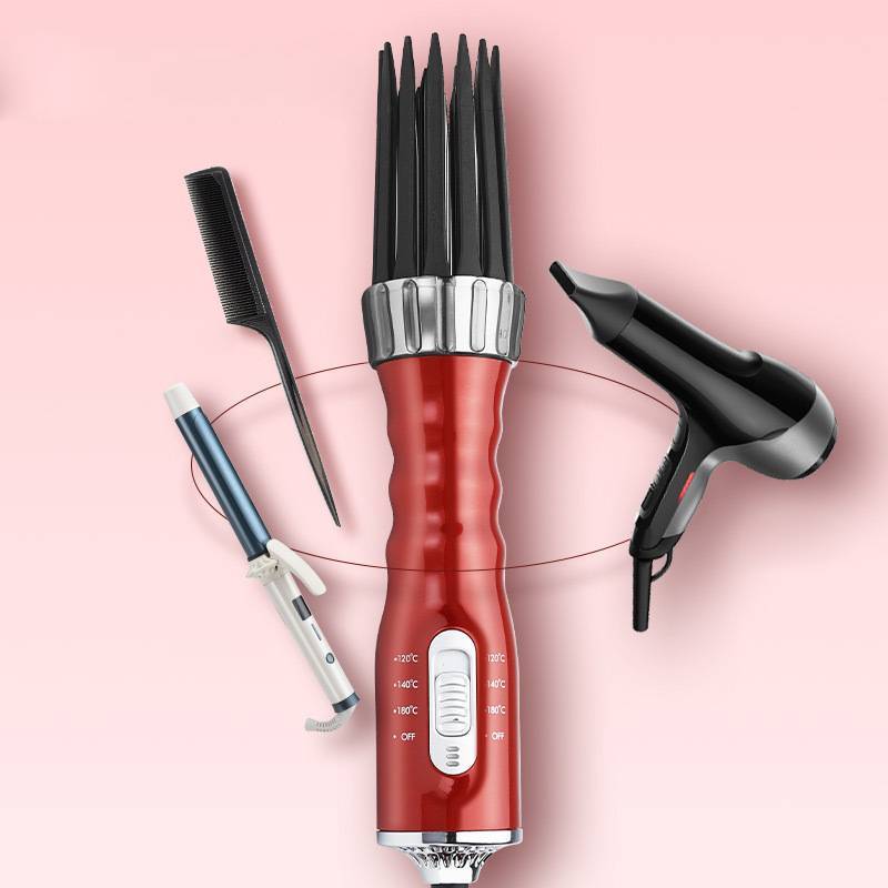 JMT-094090 3-in-1 Hot Air Comb with Tourmaline Ceramic for Efficient Hair Drying and Styling