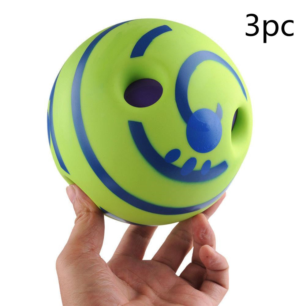 JMT-094090 Durable Vinyl Dog Molar Training Ball - 10cm Diameter, Non-Toxic, Bite Resistant