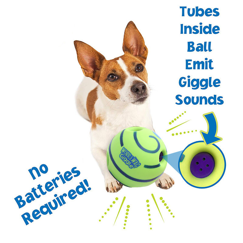 JMT-094090 Durable Vinyl Dog Molar Training Ball - 10cm Diameter, Non-Toxic, Bite Resistant