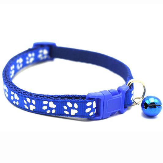 JMT-094602 Adjustable Anti-Bite Collar with Copper Bell for Small Dogs and Cats