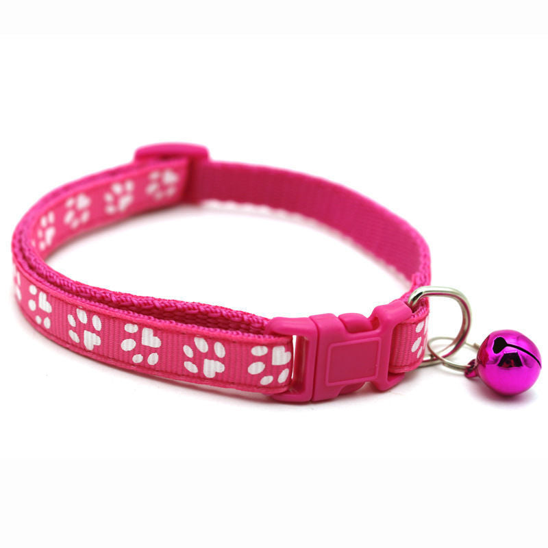 JMT-094602 Adjustable Anti-Bite Collar with Copper Bell for Small Dogs and Cats