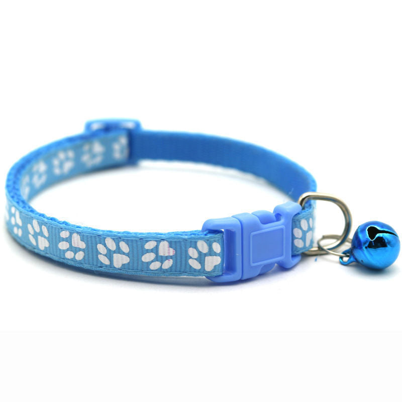 JMT-094602 Adjustable Anti-Bite Collar with Copper Bell for Small Dogs and Cats