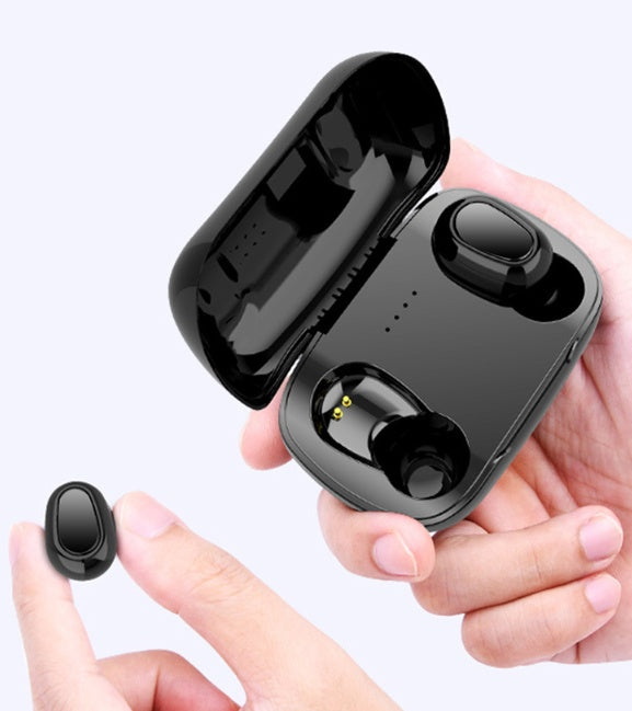 JMT-094602 Wireless Sports Mini In-Ear Headphones with Bluetooth 5.0 Technology and 4-5 Hour Playtime