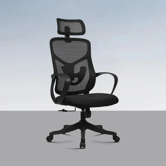JMT-094858 Ergonomic Mesh Office Chair with Headrest for Meeting and Study Rooms