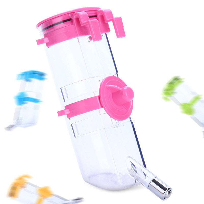 JMT-095114 Automatic Hanging Pet Drinking Fountain - 500ML, 400ML, 350ML, 180ML - Available in Pink, Green, Blue, Yellow