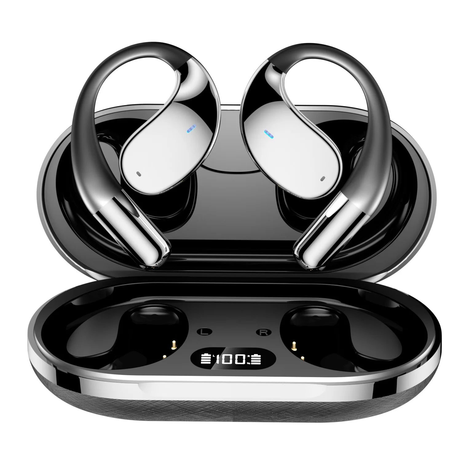 JMT-095114 Bluetooth In-Ear Headset with LED Digital Display and Long Endurance Battery Life