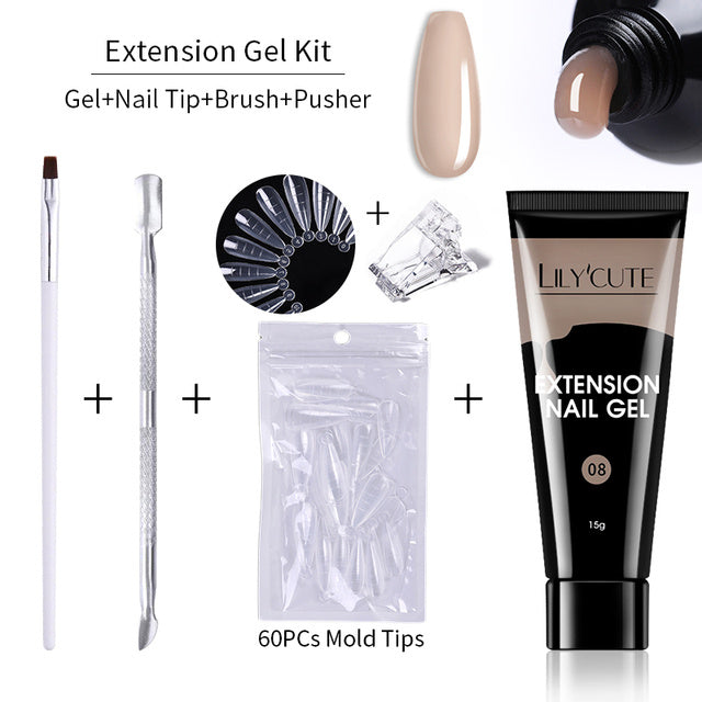 JMT-095242 15ml Nail Extension Gel for UV/LED Application - Acrylic and Natural Nails