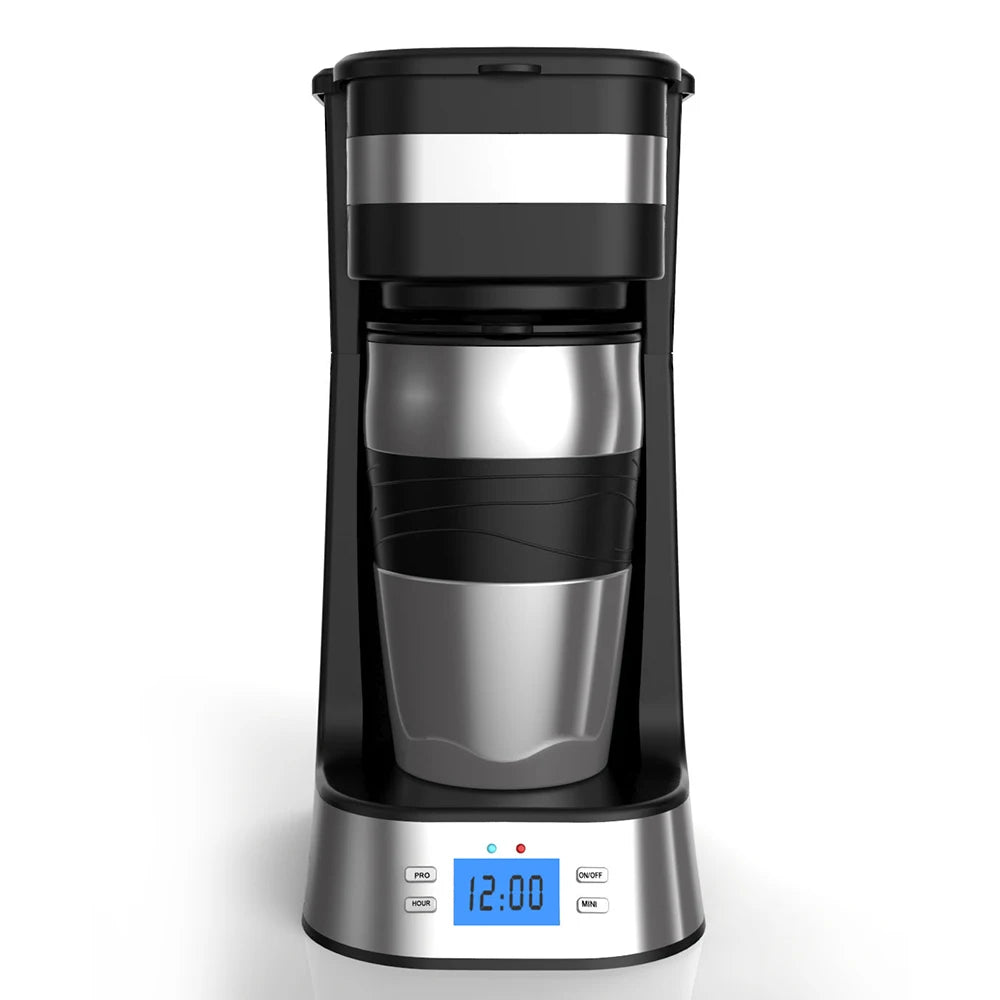 JMT-095370 2-in-1 Electric Coffee Maker with Brew and Drip Functions