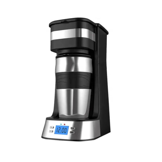 JMT-095370 2-in-1 Electric Coffee Maker with Brew and Drip Functions