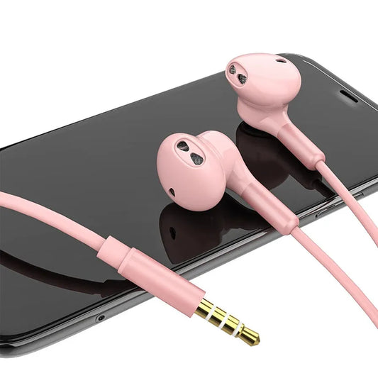 JMT-095754 Wired Earbuds with Microphone and Volume Control for iPhone - 3.5mm Connection