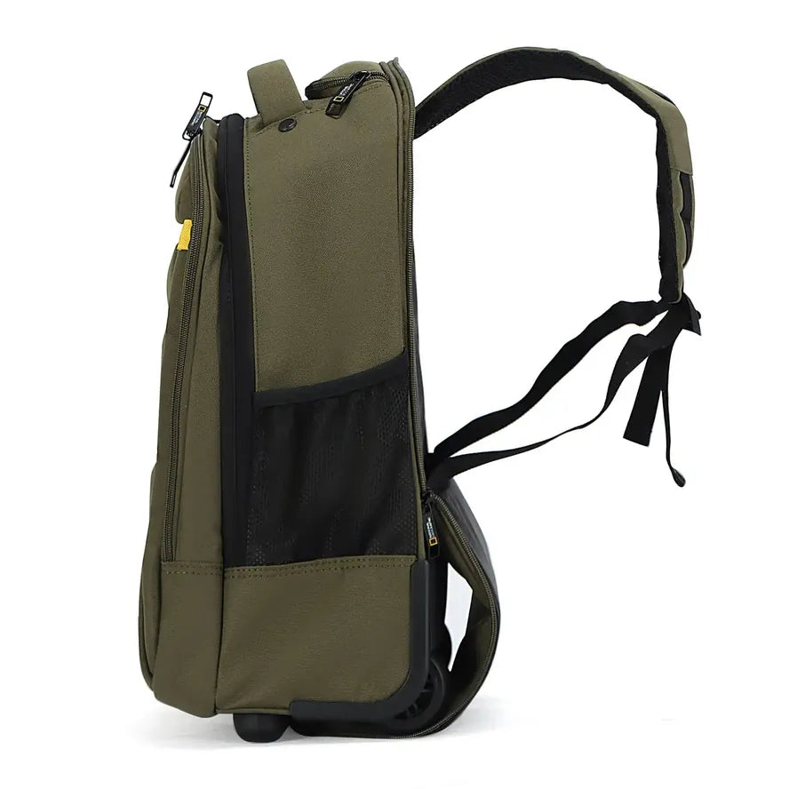 JMT-095818 Custom Trolley Backpack with Wheels for Air Travel and Cabin Use
