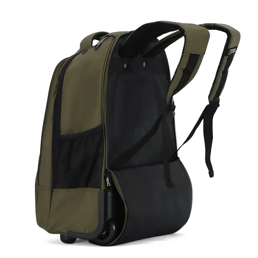 JMT-095818 Custom Trolley Backpack with Wheels for Air Travel and Cabin Use