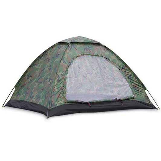 JMT-095946 Outdoor Camouflage Double Layer Tourist Tent for Camping Adventures