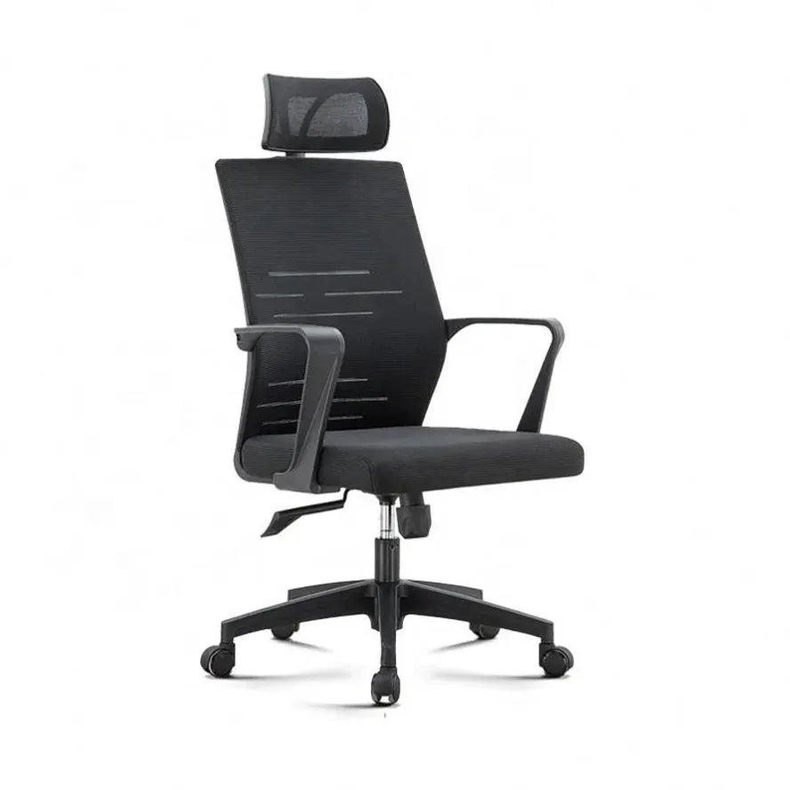 JMT-096010 High Back Mesh Office Chair with Adjustable Headrest and Rotatable Base