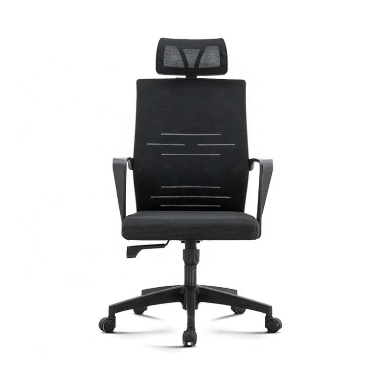JMT-096010 High Back Mesh Office Chair with Adjustable Headrest and Rotatable Base