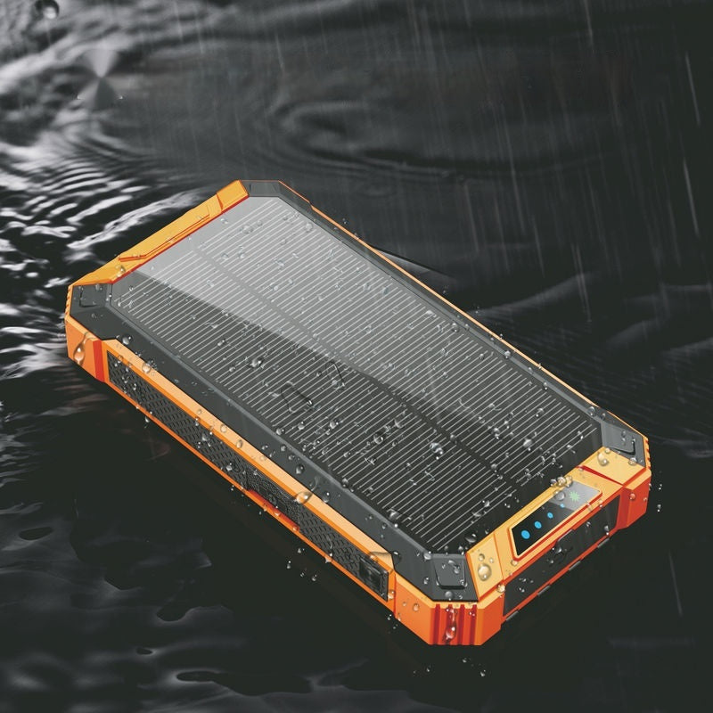 JMT-096266 Portable Solar Wireless Charger Power Bank – Multiple Colors Available