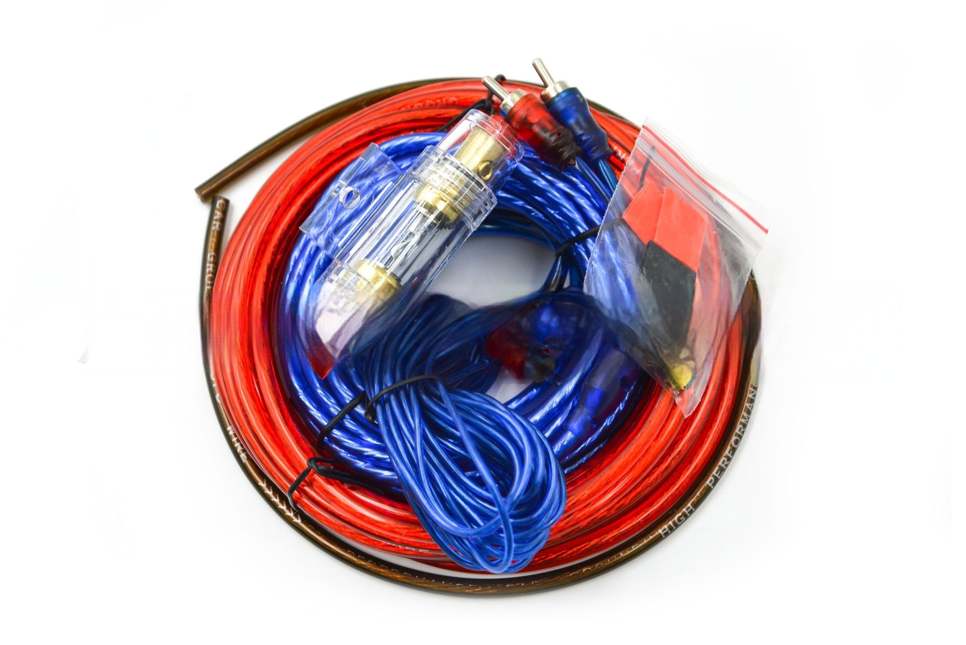 JMT-096266 RCA Audio Cable with Copper-Clad Aluminum Core for Subwoofer Amplifier Connection