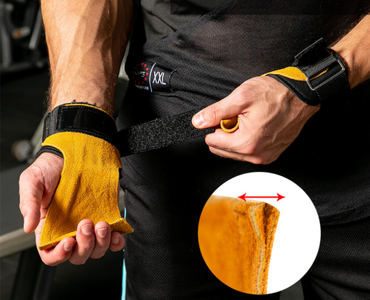 JMT-096330 Gymnastics Hand Grips Fitness Gloves for Weight Lifting and Training