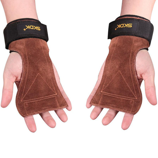 JMT-096330 Gymnastics Hand Grips Fitness Gloves for Weight Lifting and Training