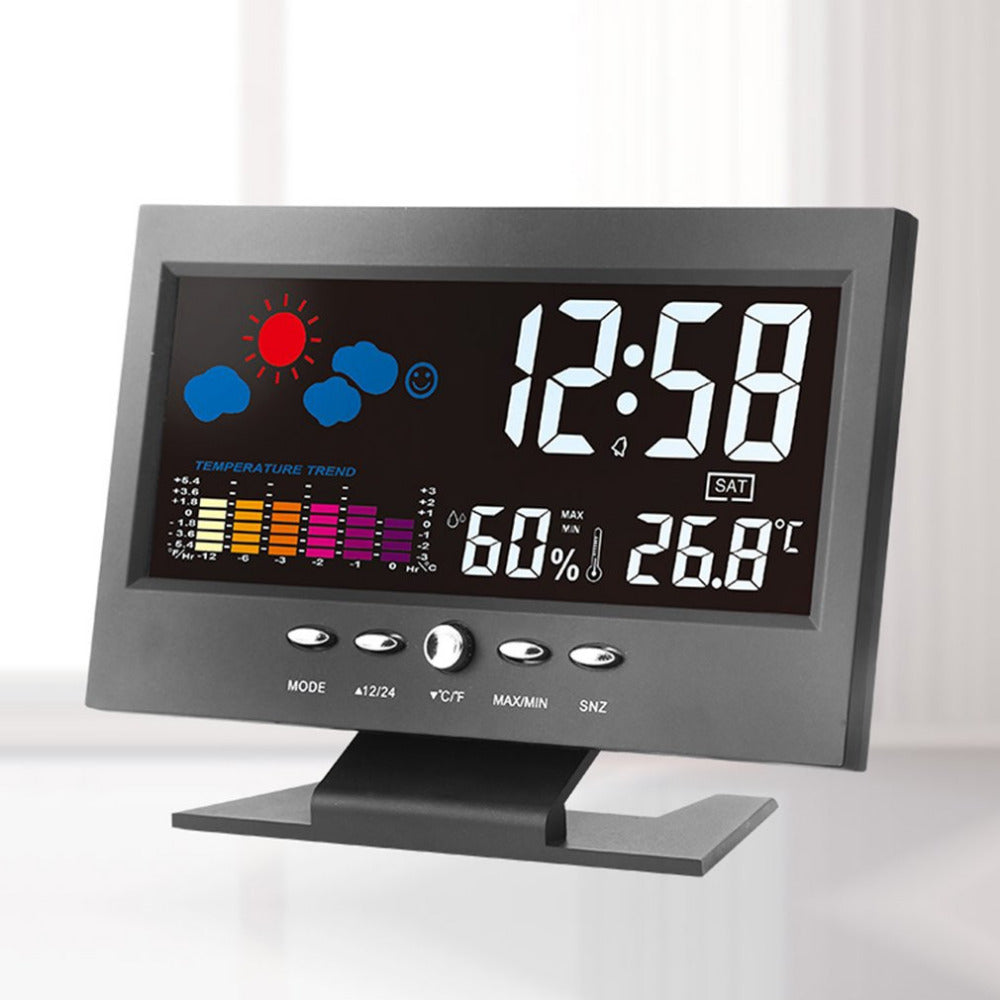 JMT-096330 Large Screen Multi-Function Perpetual Calendar Clock for Home and Office