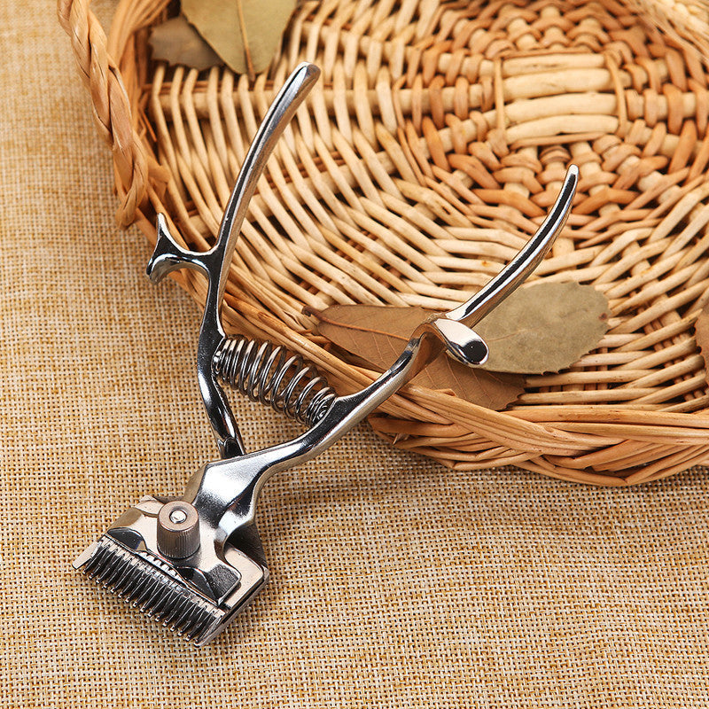 JMT-096330 Pet Hair Trimmer - Eco-Friendly Manual Clipper with Low Vibration and Quiet Design