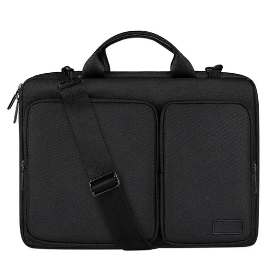 JMT-096650 Stylish Laptop Messenger Bag with Zipper Closure - Versatile Briefcase for Office Use