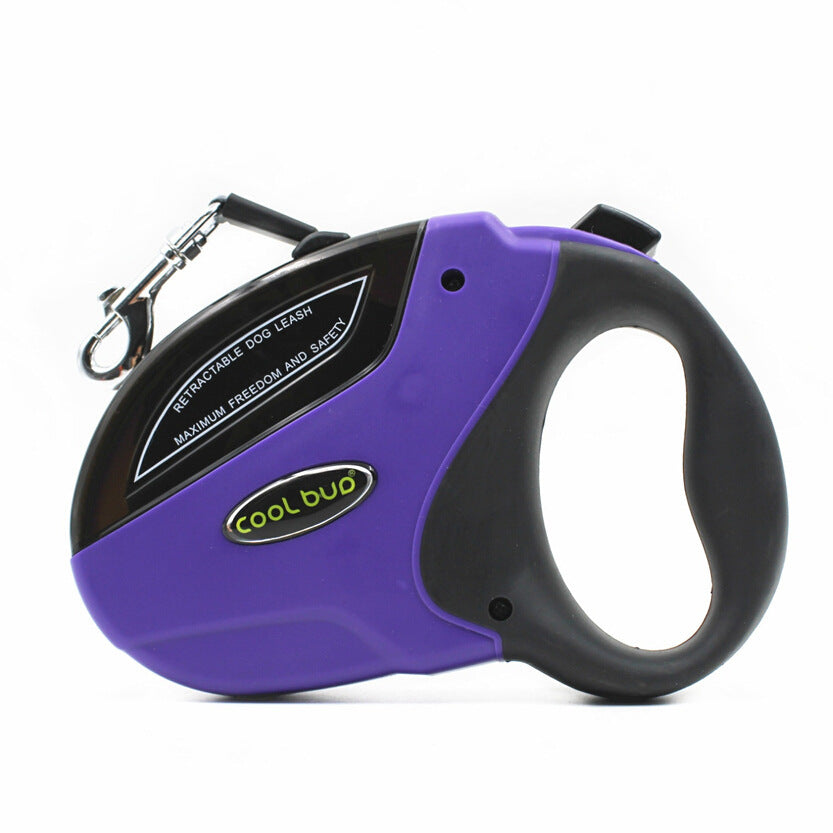 JMT-096906 Automatic Retractable Dog Leash with 5 Meter Range - Durable ABS Material in Multiple Colors
