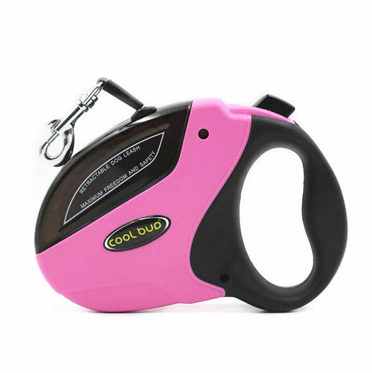 JMT-096906 Automatic Retractable Dog Leash with 5 Meter Range - Durable ABS Material in Multiple Colors