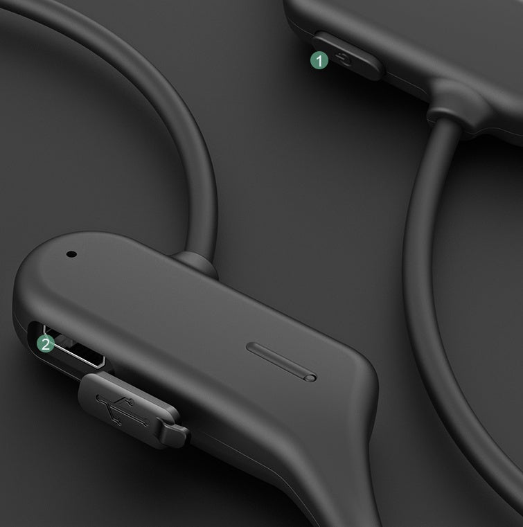 JMT-096906 Non-Ear Wireless Sports Headphones with Enhanced Sound and Sweatproof Design