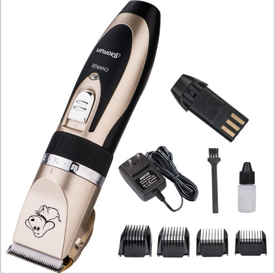 JMT-097482 Quiet Professional Pet Grooming Kit with Sharp Detachable Blade and Adjustable Length Options
