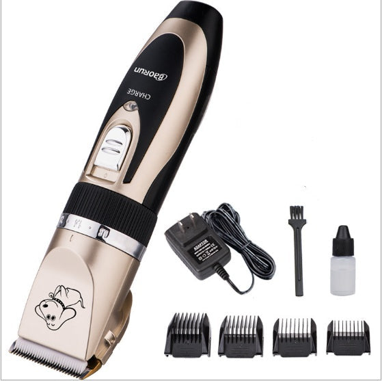 JMT-097482 Quiet Professional Pet Grooming Kit with Sharp Detachable Blade and Adjustable Length Options