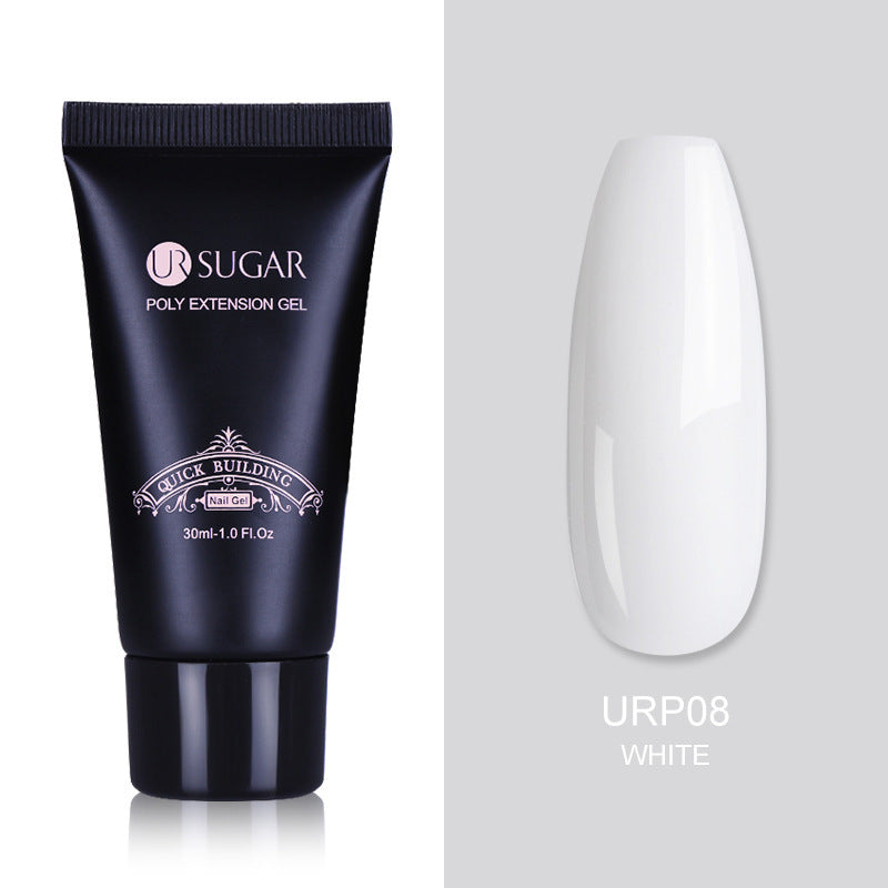 JMT-097546 Multicolor Nail Extension Gel Set - 30ml Cream Texture, Long Lasting Resin Formula