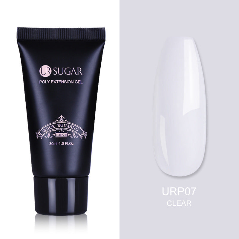 JMT-097546 Multicolor Nail Extension Gel Set - 30ml Cream Texture, Long Lasting Resin Formula