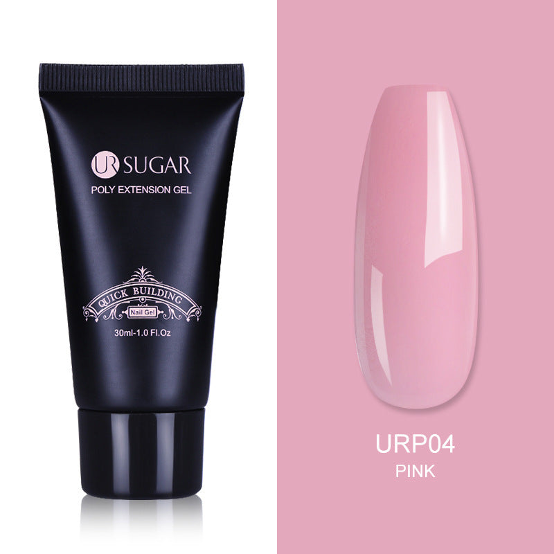 JMT-097546 Multicolor Nail Extension Gel Set - 30ml Cream Texture, Long Lasting Resin Formula