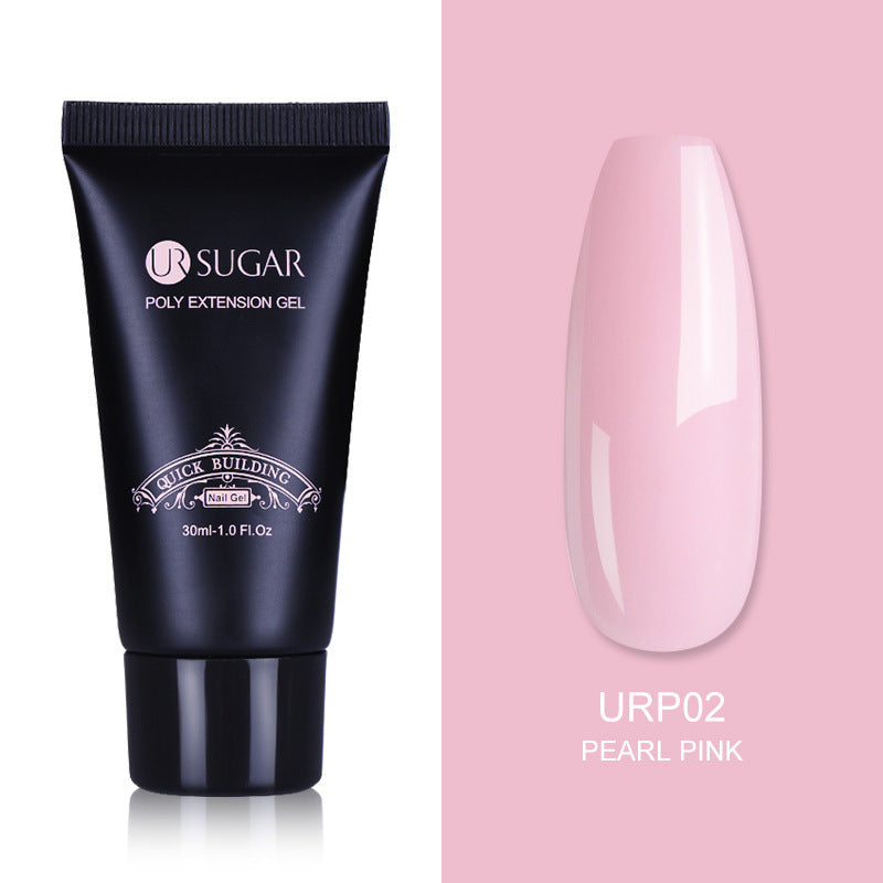 JMT-097546 Multicolor Nail Extension Gel Set - 30ml Cream Texture, Long Lasting Resin Formula