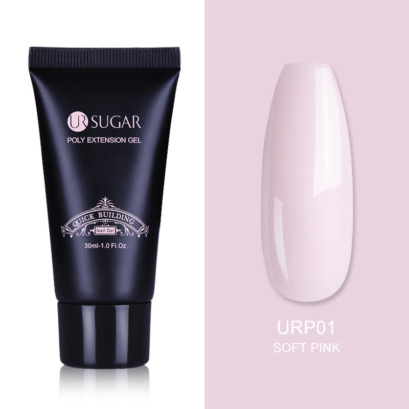 JMT-097546 Multicolor Nail Extension Gel Set - 30ml Cream Texture, Long Lasting Resin Formula