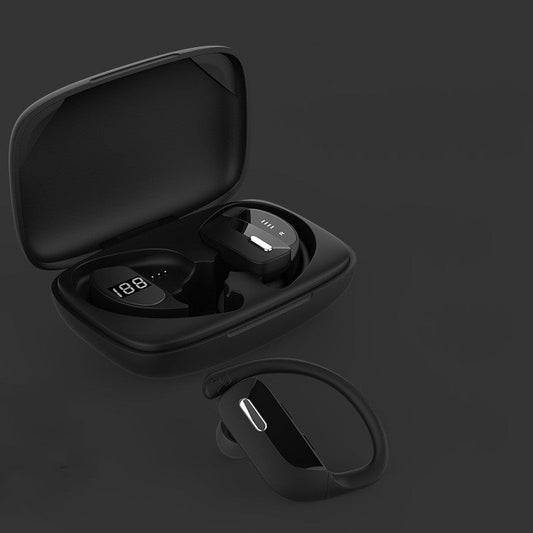 JMT-097738 LED Digital Display Wireless Bluetooth Headset with 5.0 Technology, 10m Range, 150h Playback Time